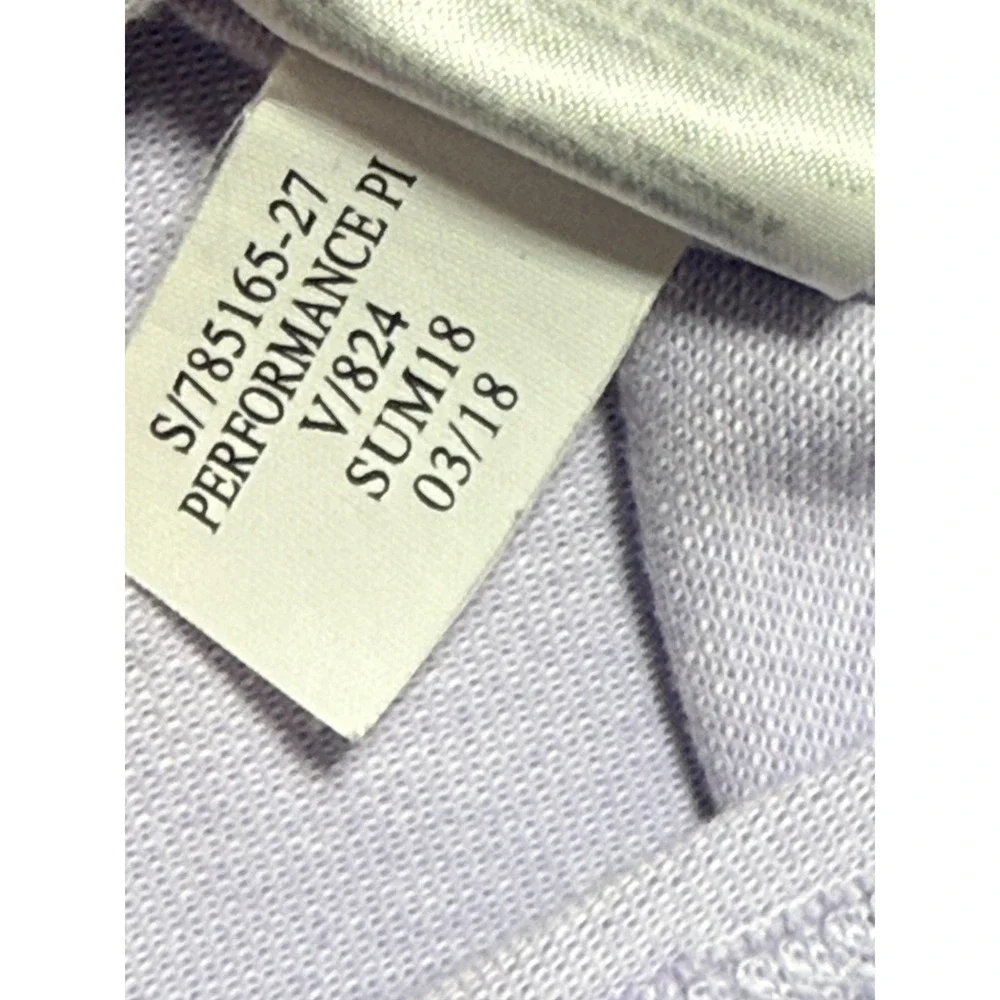 Banana Republic Polo Shirt Mens‎ Medium Purple Performance Pique Golf Stretch